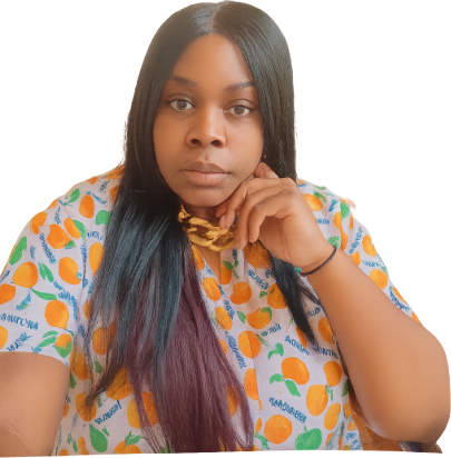 Shemeka Campbell in a warm, candid moment